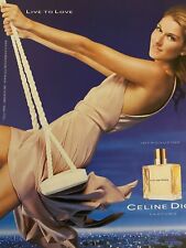 Celine Dion, fragrância, perfume, página inteira anúncio impresso vintage comprar usado  Enviando para Brazil