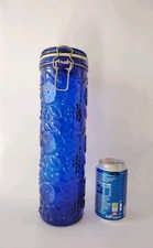 Vintage cobalt blue for sale  LONDON