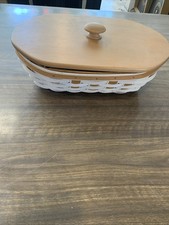 Longaberger basket white for sale  Jersey Shore