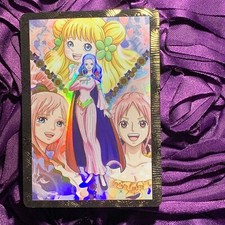 Nefertari VIVI Rebecca ONE PIECE Cloud Gold Frame Waifu ACG Holo Card Shirahoshi comprar usado  Enviando para Brazil