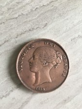 1854 victoria penny for sale  LEIGHTON BUZZARD
