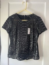 Bcbgmaxazria black sequin for sale  Merchantville