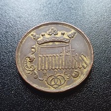 Vecchia medaglia bronzo usato  Riolo Terme