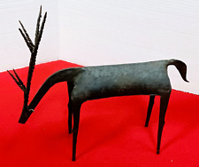 Gazelle metal sculpture for sale  Durham