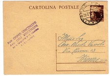 Intero postale lire usato  Soresina