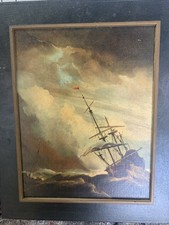 Tableau ancien marine d'occasion Tableau ancien marine d'occasion  Châtellerault