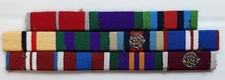 Medal ribbons three for sale  LONDON
