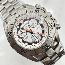 Sector Diver 600 G. cronógrafo 200M titânio 44mm, tamanho de pulso 6,5 pol. funcionando, LEIA comprar usado  Enviando para Brazil