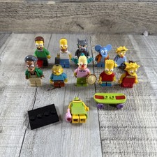 Lote de 11 minifiguras LEGO Simpson CMF série 1 Homer, Lisa, Maggie e mais comprar usado  Enviando para Brazil