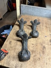 Antiga banheira vitoriana garra pés pernas bronze ornamentado EUA comprar usado  Enviando para Brazil