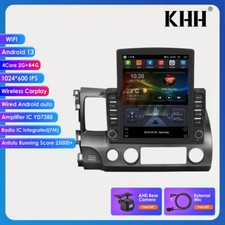 Rádio estéreo automotivo 64G para Honda Civic 2006-2011 Android 13 9,7" GPS WiFi CarPlay comprar usado  Enviando para Brazil