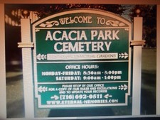 Cemetery plots acacia for sale  Buffalo