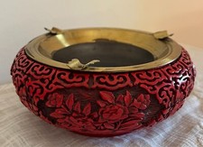 Aschenbecher rotlack cinnabar gebraucht kaufen  Waldems