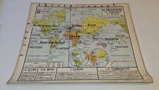 Carte scolaire ancienne d'occasion  Valence