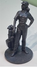 Golfers female sculpture for sale  LEICESTER