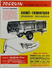 Prospectus brochure remorque d'occasion  Auneau