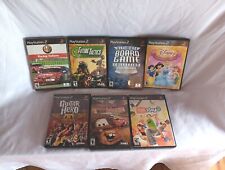 Usado, Lote de 7 jogos Play Station 2 PS2 Disney Guitar Hero comprar usado  Enviando para Brazil