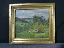 Tableau peinture paysage d'occasion  Vaugneray