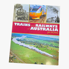Mesa de centro Trains And Railways Of Australia por Jim Powe livro capa macia 304 pg comprar usado  Enviando para Brazil