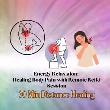 Relaxamento energético: cura de dor no corpo com sessão remota de Reiki - 30 minutos de distância comprar usado  Enviando para Brazil