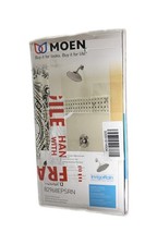 Usado, Torneira de chuveiro MOEN Ashville 1 alça 2,0 GPM em níquel escovado resistente a manchas comprar usado  Enviando para Brazil