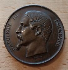 Medaille cuivre napoleon d'occasion  Le Havre-