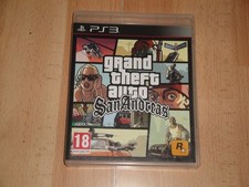 GRAND THEFT AUTO SAN ANDREAS GTA PARA SONY PLAY STATION 3 PS3 + MAPA BUEN ESTADO comprar usado  Enviando para Brazil