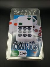 Conjunto de dominós Cardinal Classics Double Nine em lata de armazenamento | Dominó para crianças comprar usado  Enviando para Brazil