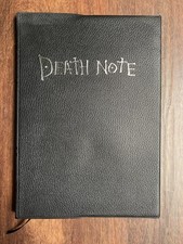 Capa tipo couro notebook cosplay Death Note Yagami Light Shinigami Killer preta, usado comprar usado  Enviando para Brazil