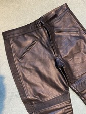 Men leather motorcycle for sale  SHREWSBURY