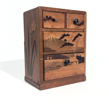 Cabinet marqueterie bois d'occasion  Nantes-