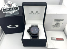 RELÓGIO SUÍÇO OAKLEY GEARBOX STEALTH PRETO VERMELHO 10-062 COMPLETO AUTÊNTICO FUNCIONANDO comprar usado  Enviando para Brazil