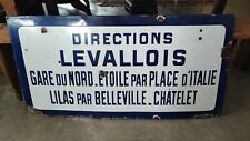 Plaque émaillée métro d'occasion  Figeac