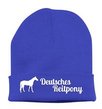 Beanie strickmütze pferd gebraucht kaufen  Waiblingen