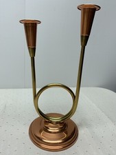 Double vintage candlestick for sale  Drain