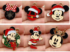 Lote de pingente de Natal Mickey Minnie desenho animado faça você mesmo pulseira colar fabricação de joias comprar usado Lote de pingente de Natal Mickey Minnie desenho animado faça você mesmo pulseira colar fabricação de joias comprar usado  Enviando para Brazil