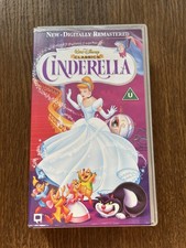 Cinderella vhs walt for sale  LEYBURN