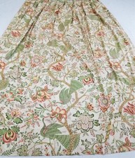Usado, Cortina impressa vintage francesa chinoiserie pássaros e botânica 256x219cm comprar usado  Enviando para Brazil