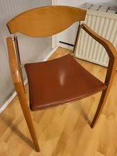 Designerstuhl kirschbaum leder gebraucht kaufen  Salzgitter