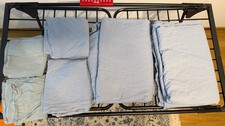 Bettwäsche set hellblau gebraucht kaufen  Frankfurt am Main