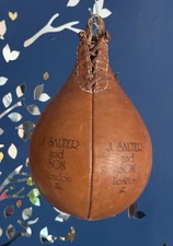 Leather speed bag for sale  LONDON