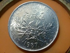 Francs semeuse 1987 d'occasion  Pont-de-l'Arche