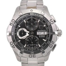 TAG HEUER Aqua racer CAF5010 cronógrafo mostrador preto automático masculino D#139210 comprar usado  Enviando para Brazil