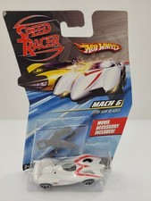 2007 Hot Wheels Speed Racer Mach 6 com lâminas de serra seladas cartão desgaste  comprar usado  Enviando para Brazil