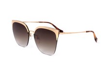 Óculos de sol feminino Ana Hickmann AH3187 04B OURO FOSCO 61/16/145 comprar usado  Enviando para Brazil