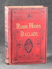 1867 GUTCH, HICKEN, ROBIN HOOD POEMS SONGS & BALLADS ILLUSTRATED, BINDING SCARCE comprar usado  Enviando para Brazil