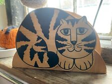 Vintage wooden tabby for sale  STURMINSTER NEWTON