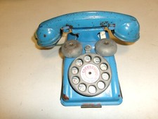 Telefone de brinquedo antigo telefone de velocidade, The Gong Bell MFG Co, EUA comprar usado  Enviando para Brazil