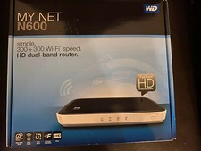 Roteador sem fio WD My Net N600 D2F banda dupla 4 portas pacote com adaptador de energia comprar usado  Enviando para Brazil