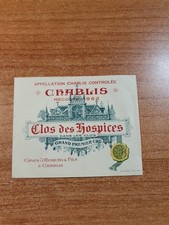 Etiquette chablis clos usato  Spedire a Italy